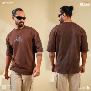 200+ GSM Premium Drop Shoulder T-Shirt | MF-01023