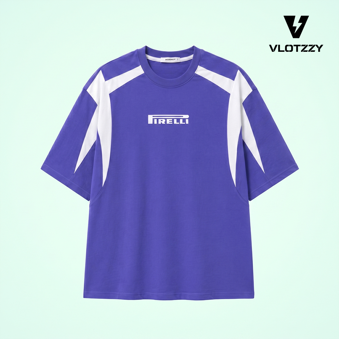 Cyber Vibe Drop Shoulder T-Shirt - Image 2