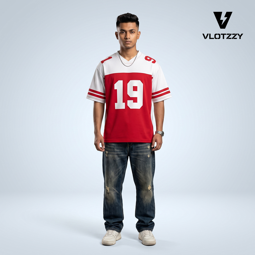 The Crimson'19 Drop-Shoulder T-Shirt - Image 3